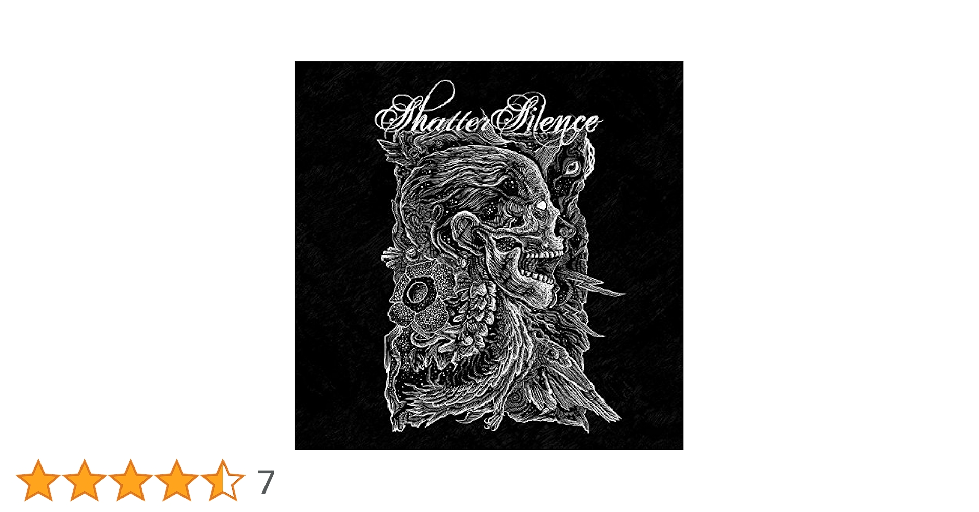 ◎2枚セット【Shatter Silence】1st＋2nd Shatter Silence : ネコにハーモニクス